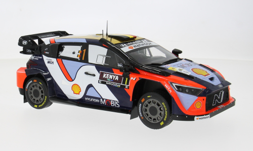 Hyundai i20 N Rally1 No.1 Safari Rally Kenia 2025 Neuville/Wydaeghe - 1:18
